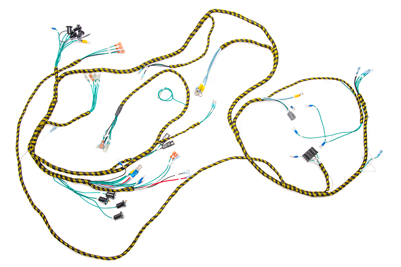 Scout 80 Main Wiring Harness   (Dash/Engine/Headlight)1961-63 For Generator Or Alternator.