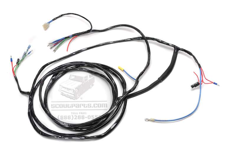 Scout II Rear Tail Light Wiring Harness - International Scout Parts