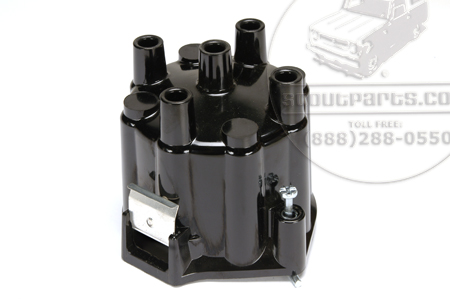 Scout 80, Scout 800 Distributor Cap 4 Cylinder Delco