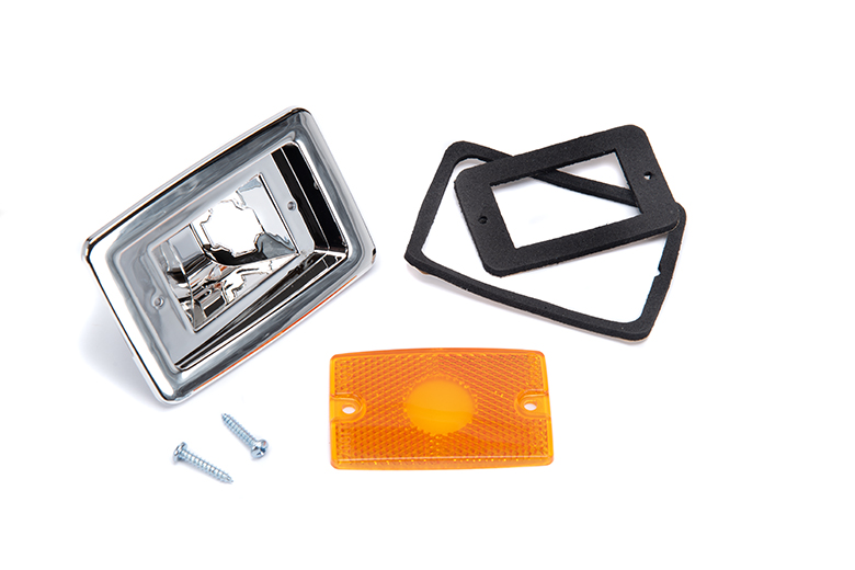 Scout II Amber Side Marker Housing And Lens