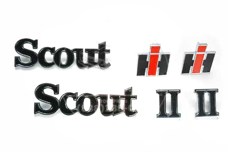 Scout II 71-80  Complete Emblem Kit