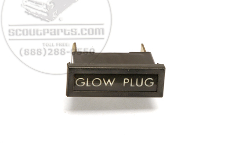 Scout II Glow Plug Warning Light