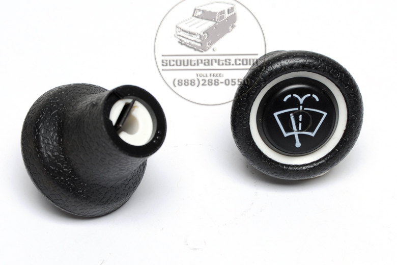Scout II Wiper Knob For Late  - NEW OLD STOCK