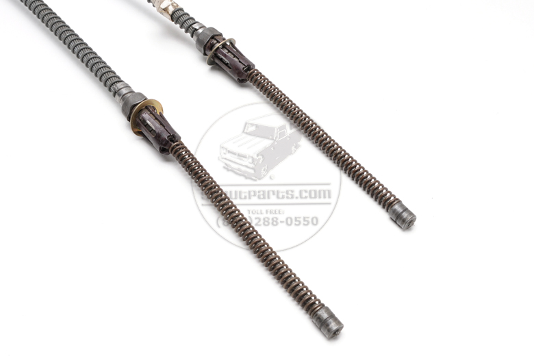 Emergency Brake Cable - Rear Truck And Tavelall.