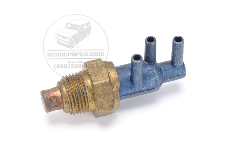 Scout II Vacuum Manifold Switch - Blue - New Old Stock