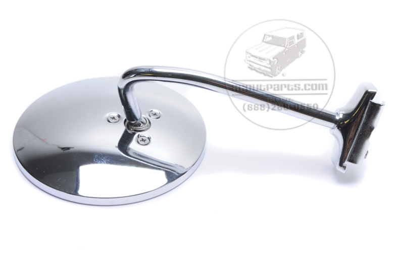 Scout 80, Scout 800 Mirror - Gutter Mount Chrome With Clamp