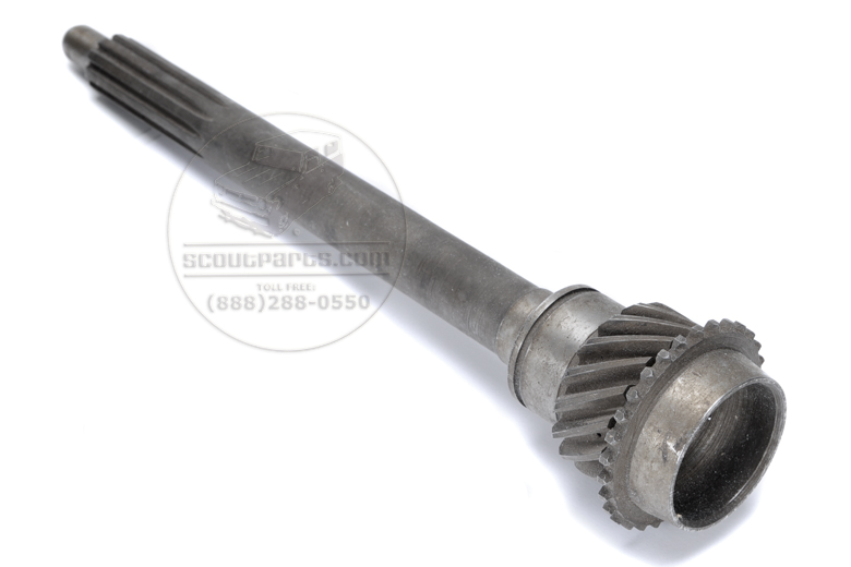 Scout II Input Shaft -  With 3 Speed Transmission - New Old Stock