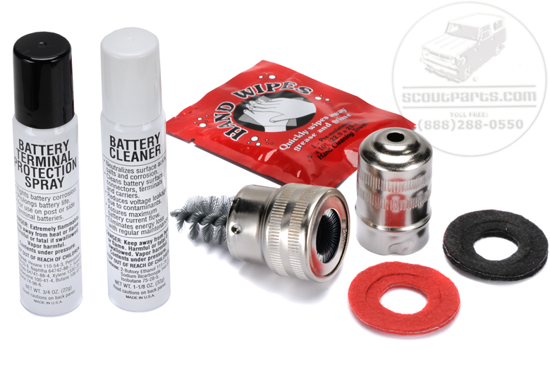 Scout II, Scout 80, Scout 800 Battery Terminal Protection Kit