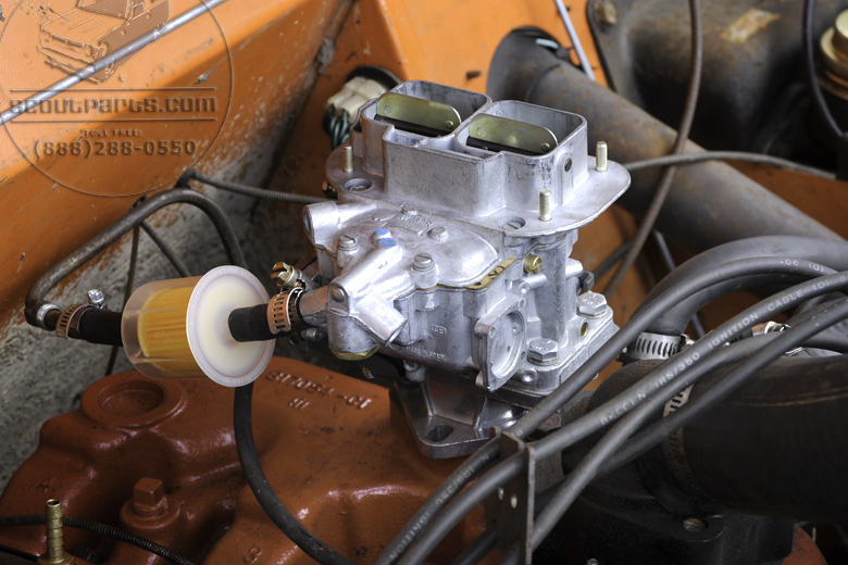 Scout 80, Scout 800 Carburetor 2 Barrel Conversion 152 And 196 Cid- Better Mileage And More Power