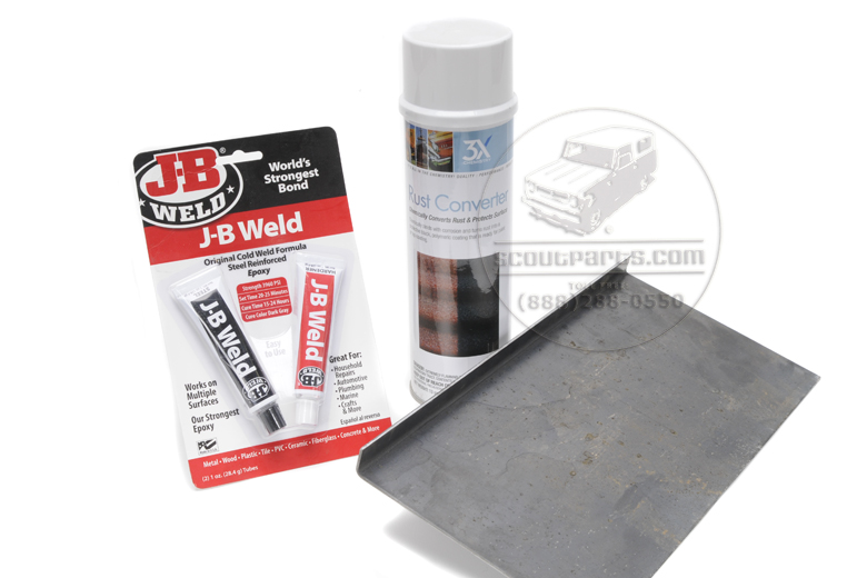 Scout II Sheet Metal Repair Kit For Door Seal Floor Bend