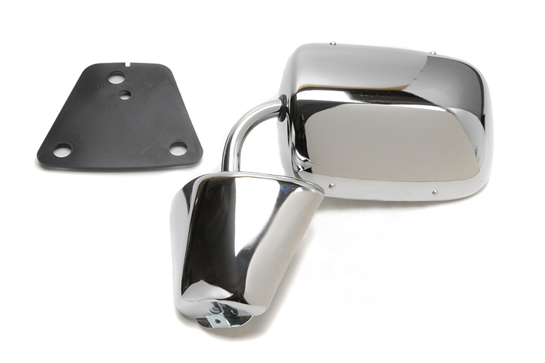 Scout II Mirror Side View Mirror  Aero - Chrome