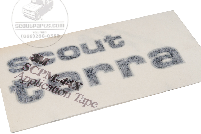 Scout II Scout Terra Decal (Early))