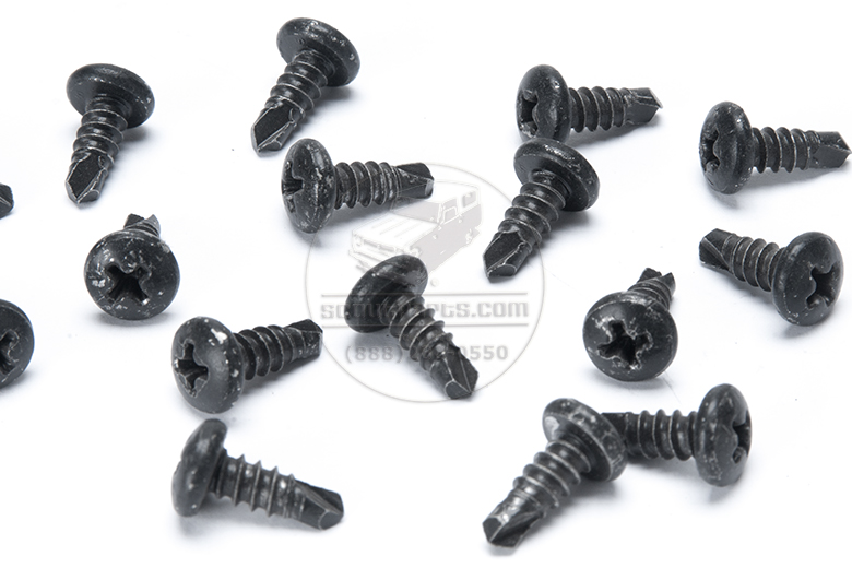 Scout II Grille Screws Decorative Black - New Old Stock
