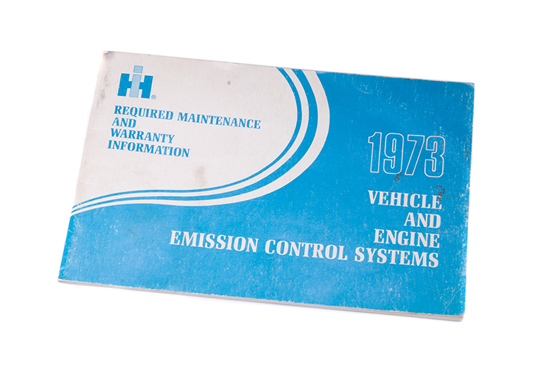 Scout II Emission Control Systems Manual