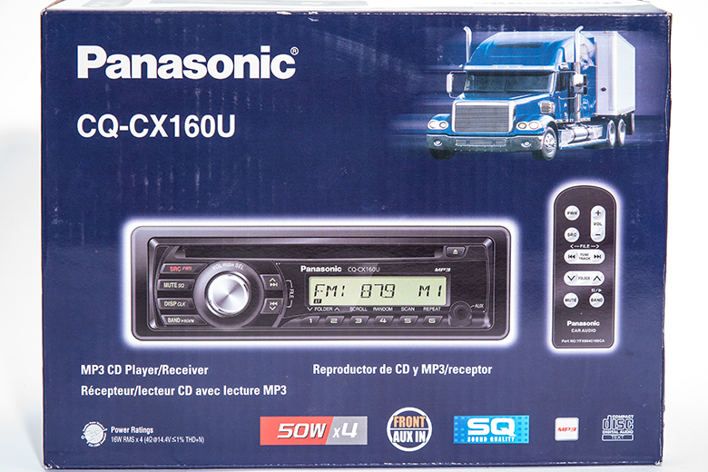 Scout II, Scout Terra, Scout Traveler CD MP3 player Panasonic- New stereo with remote.  ON SALE NOW