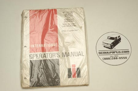 Operators Manual - Vibra Shank Cultivators