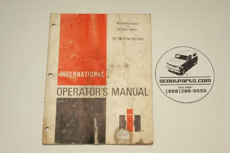 Operators Manual - Subsoil Chisel