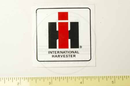 Decal  2 Inch "IH"