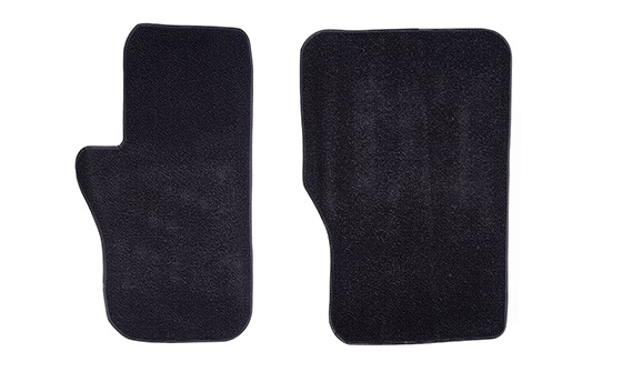 Scout II Floor Mat Kit - Black 2 Piece -special order-  not returnable.