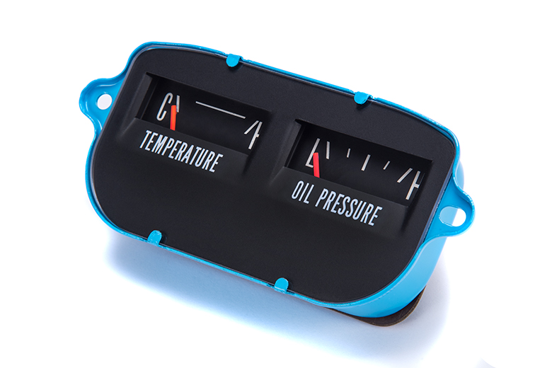 Scout II Gauge - Fuel - Amp, Temp - Oil, Rebuilt And Renewed