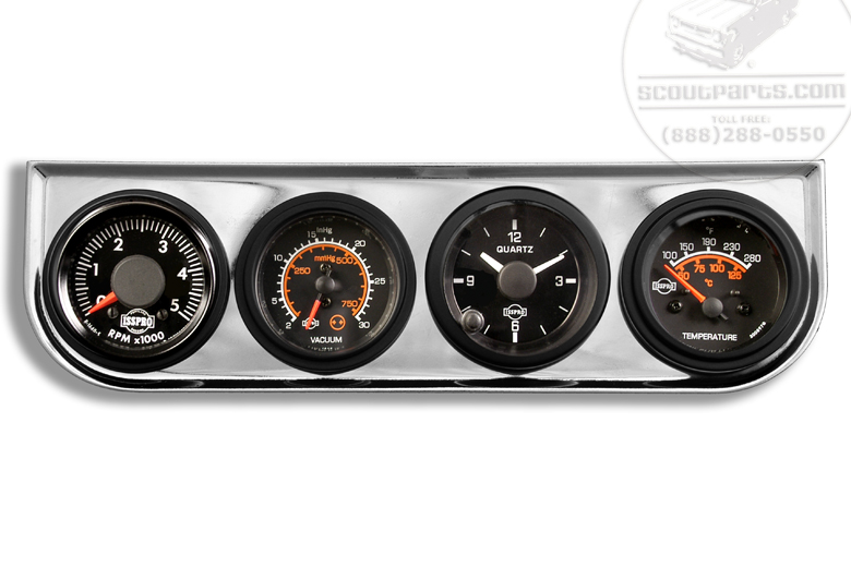 Scout II Gauge Kit - Under Dash Mount