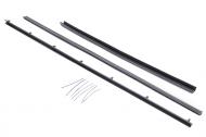 Scout 80, Scout 800 Door Window Kit 80 & 800 -- Felt And Squeegee for Windows - Beltline Weatherstrip (Keeps Water Out Of Door) 1961-71 For