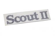 Scout II Decal - Rear Quarter Panel