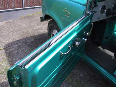 Scout 80, Scout 800 Door Window Kit 80 & 800 -- Felt And Squeegee for Windows - Beltline Weatherstrip (Keeps Water Out Of Door) 1961-71 For