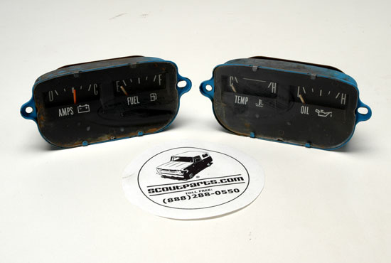 Scout II Gauges For Instrument Panel  - Tested And Working