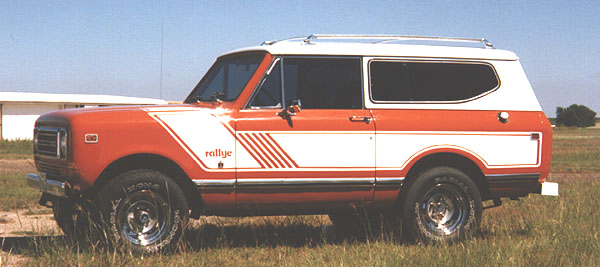 Scout II '78-'79 IH  Rallye Stripes Decals