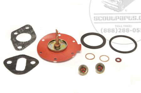 Scout 80, Scout 800 Fuel Pump Rebuild Kit For Most 6 Screw  IH Original Fuel Pumps