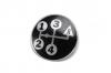 Scout 800 4 Speed Shift Knob Decal - Reverse Up