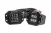 Scout II, Scout 80, Scout 800 2in Square Flush Mount Rough Country CREE Black Series LED Fog Lights
