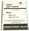 Scout 80 Parts manual - Special Parts Catalog-  4x4  - 1002611R1