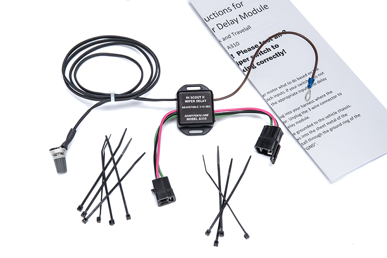 Scout II Wiper Delay, 3-10 Second Variable Delay - New, Exclusive